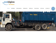 Tablet Screenshot of eco-logica.cl